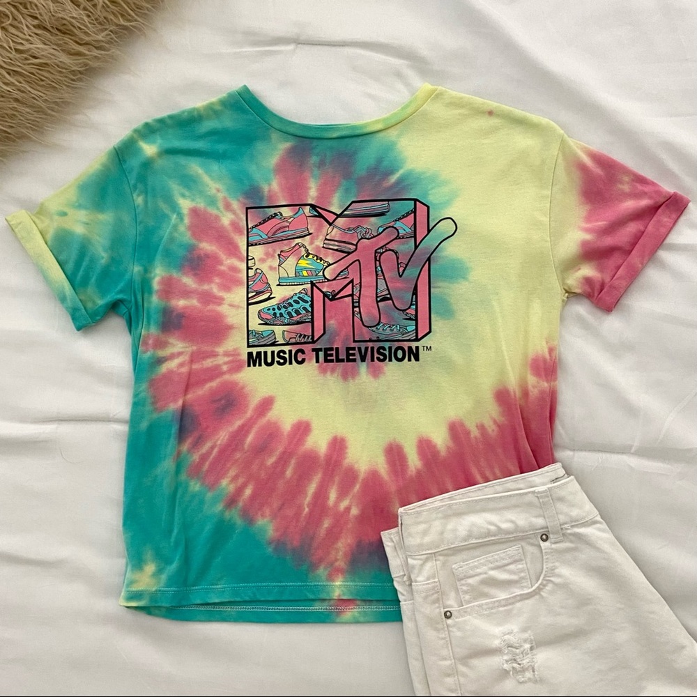 MTV | Tie Dye Vintage T-Shirt | Size Small